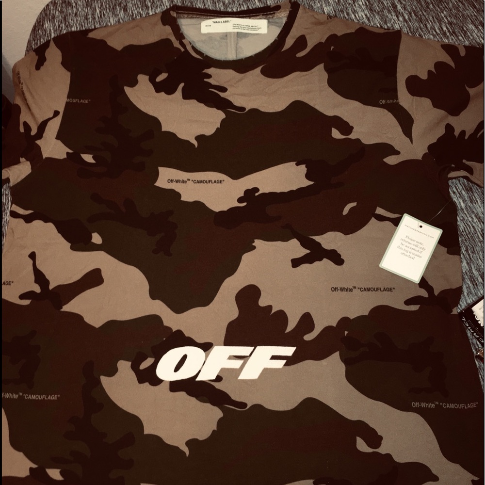 Off-White Camo T-Shirt